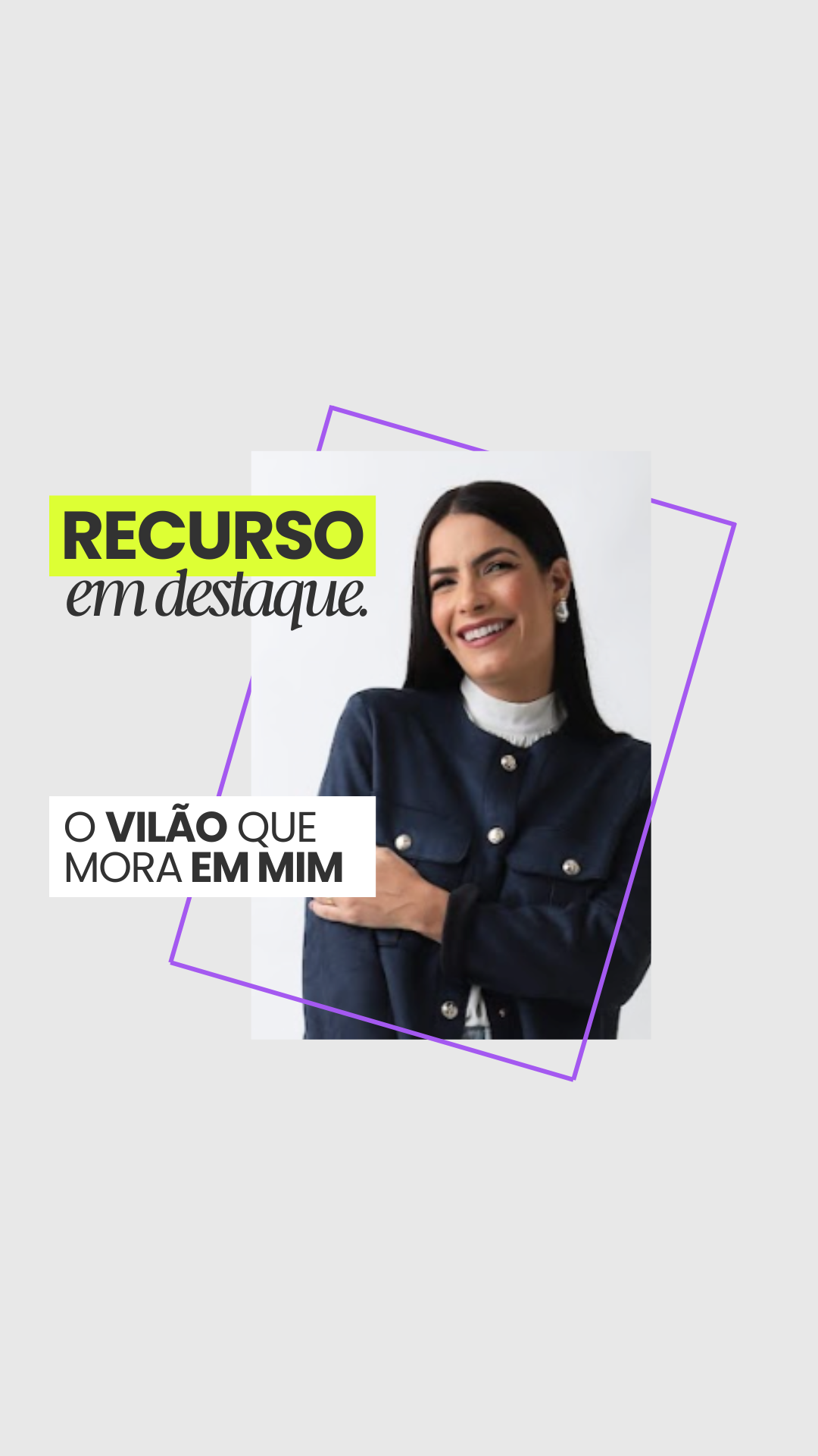o vilão que mora em mim